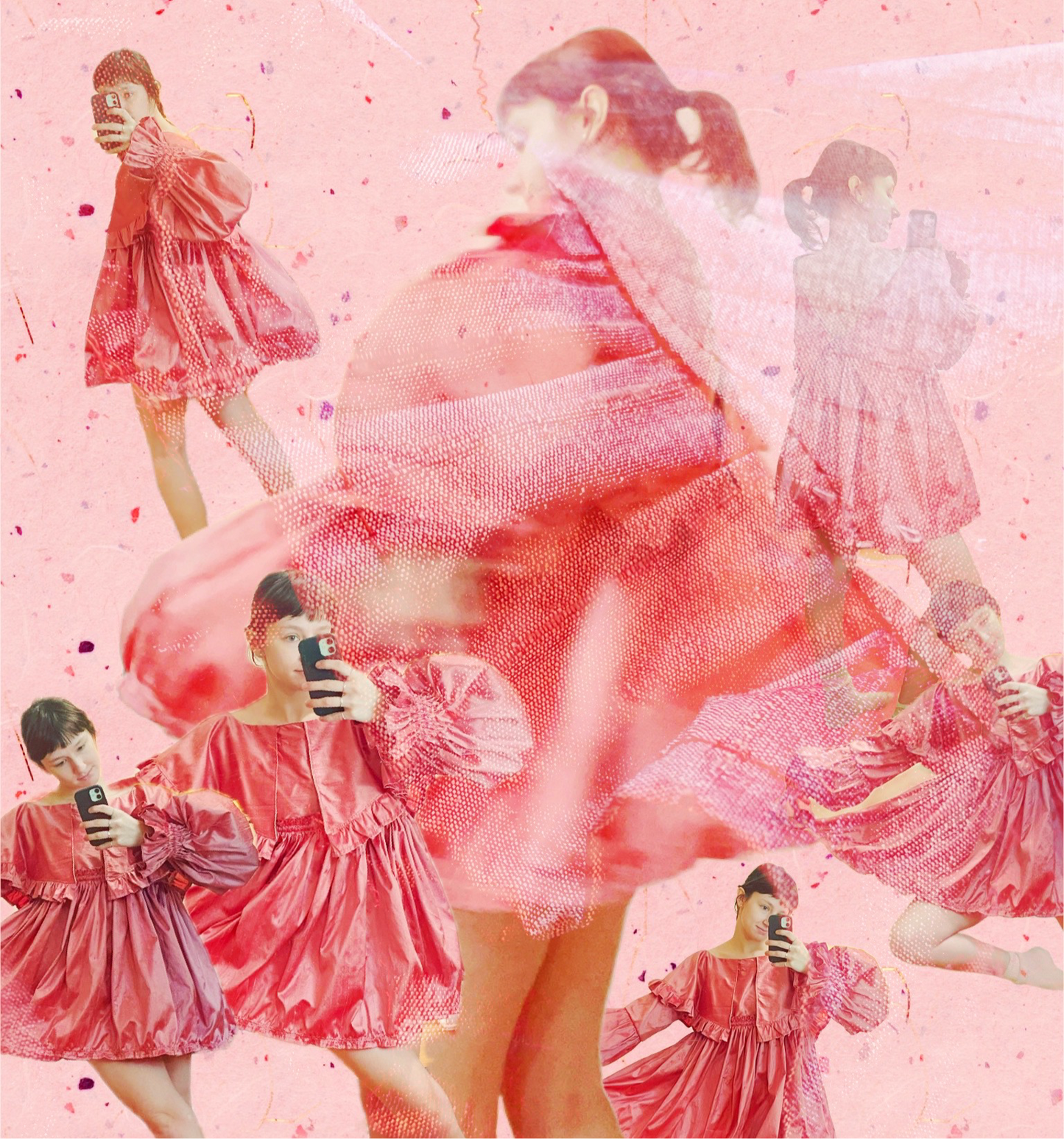 Charli | Deep Salmon Pink